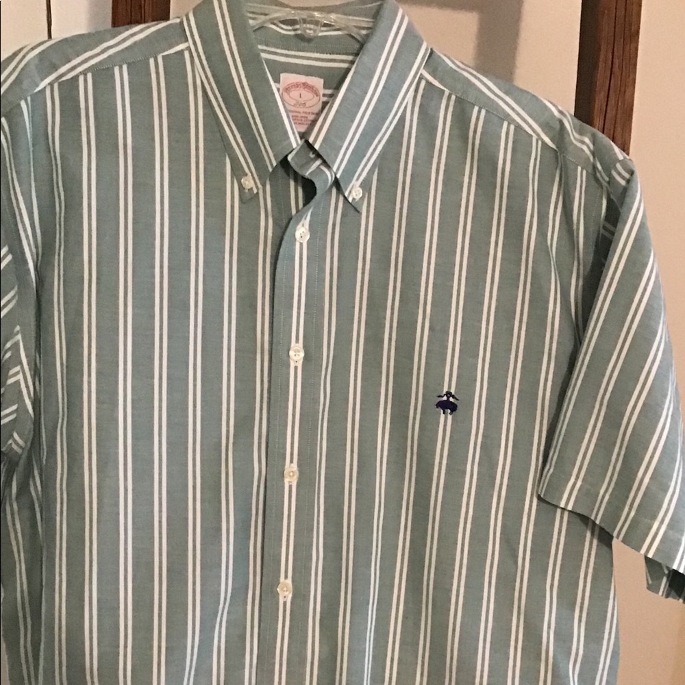 Brooks Brothers short sleeve shirt.